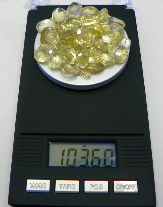 Natural Prasiolite Lot 103.60 ct. IF Clarity, Transparent and Not enhanced for your Jeweler