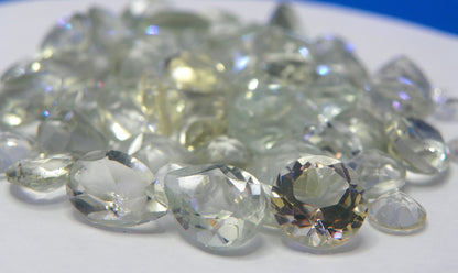 Natural Crystal Topas Transparent, IF Transparency and not Enhanced, Cut Grade Very Good