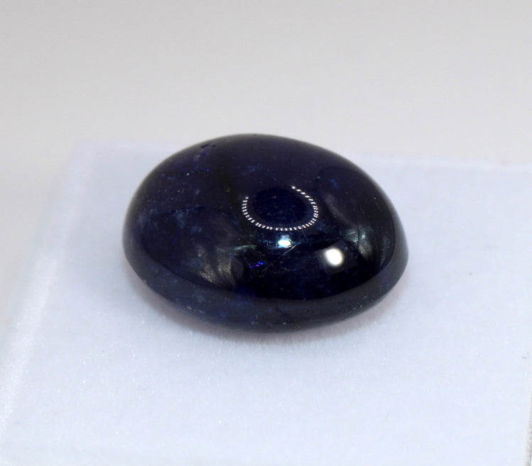 Natural Big Cabochon Sapphire 35.84 ct. Translucent and fits rings and pendants