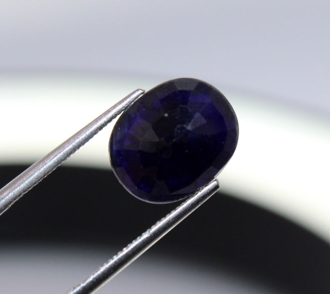 Natural Sapphire 5.13 ct, Transparent, just heated, Excellent Cut Grade