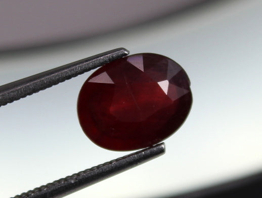 Natural Mozambique Ruby 2.01 ct. VS1, Enhanced with Excellent Cut Grade