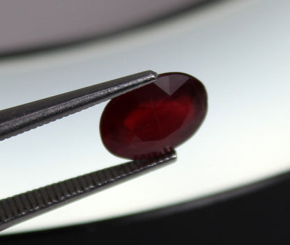 Natural Mozambique Ruby 2.01 ct. VS1, Enhanced with Excellent Cut Grade