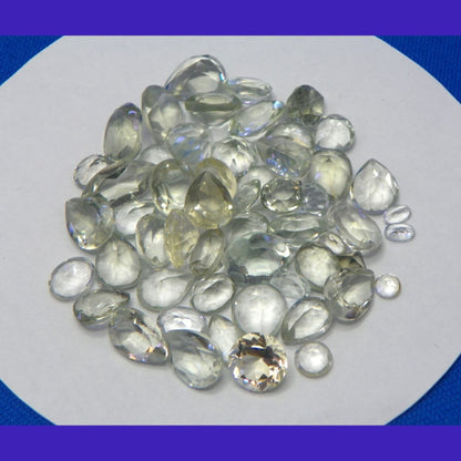 Natural Crystal Topas Transparent, IF Transparency and not Enhanced, Cut Grade Very Good