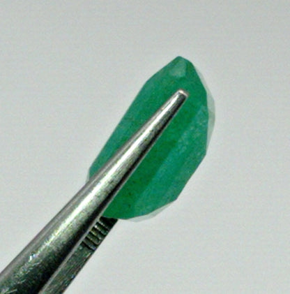 Emerald, Not Enhanced, Transparent, SI Clarity, Cut Grade Very Good