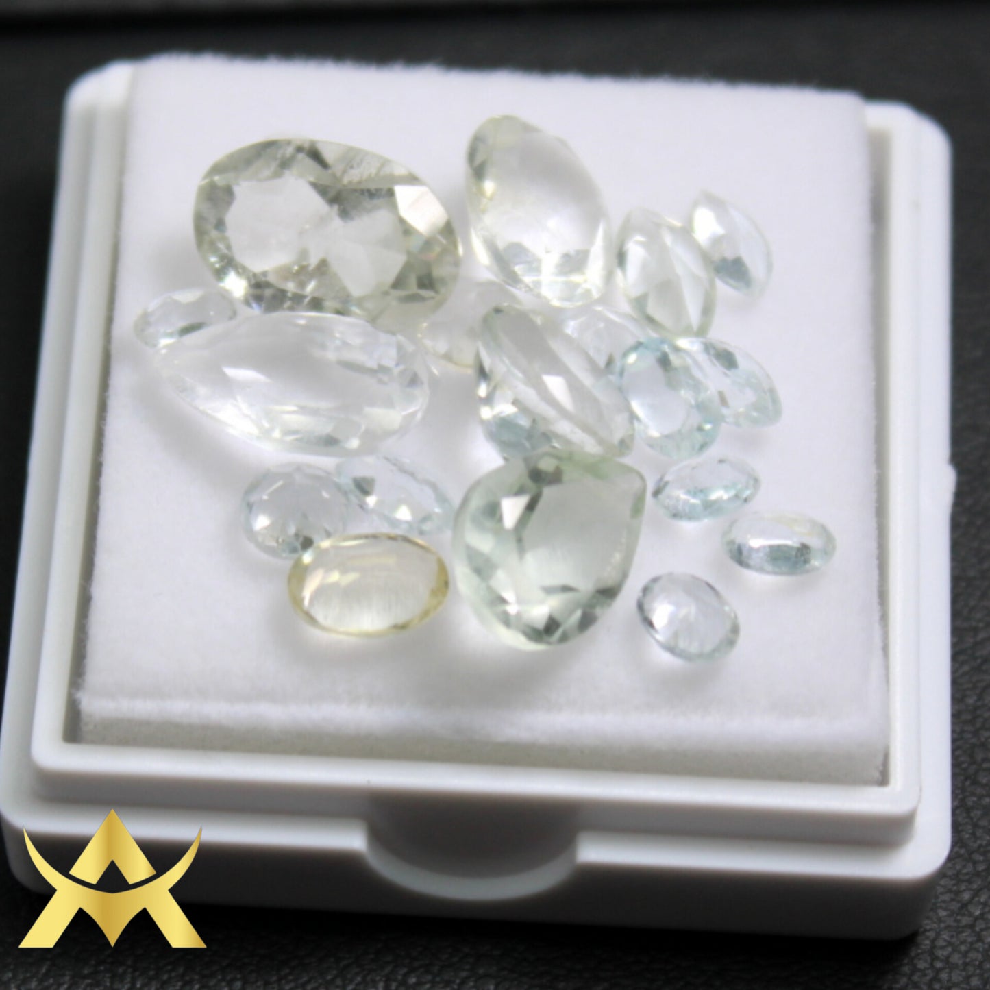 Loose Crystal Quartz 20 PCs, IF Clarity, Transparent and not Enhanced, with Very Good Cut Grade