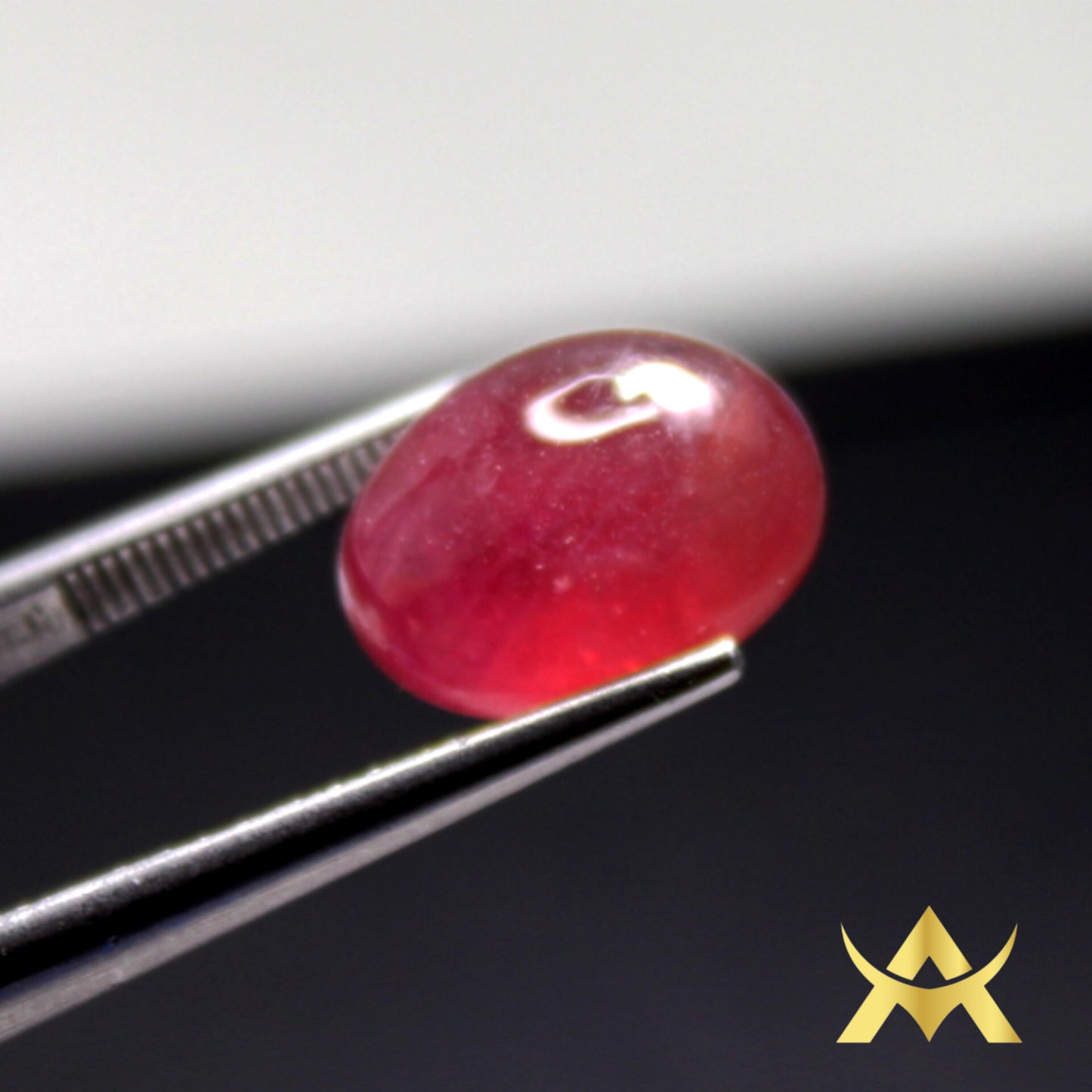 Natural Cabochon 9.20 ct. Ruby with SI2 Clarity and Transparent for the Juwellery Products