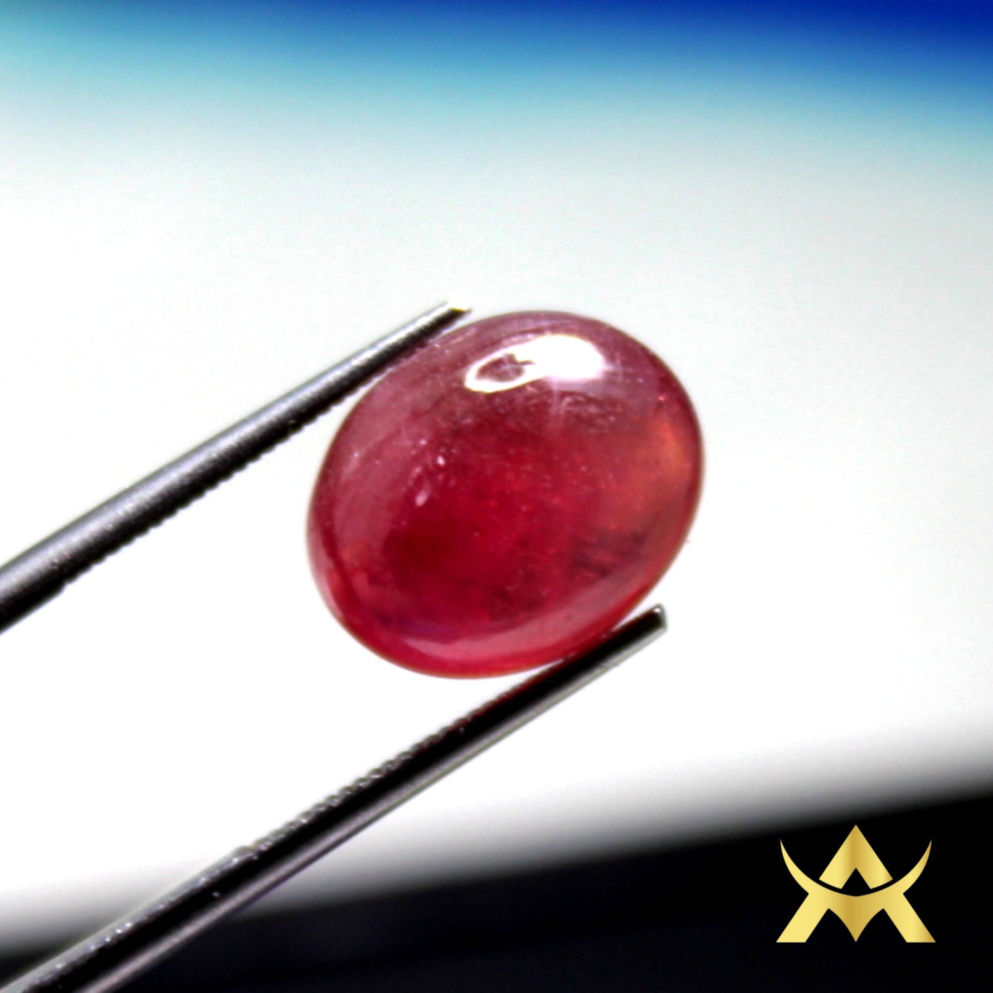 Natural Cabochon 9.20 ct. Ruby with SI2 Clarity and Transparent for the Juwellery Products