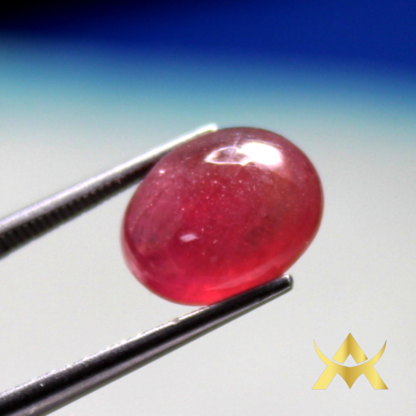 Natural Cabochon 9.20 ct. Ruby with SI2 Clarity and Transparent for the Juwellery Products