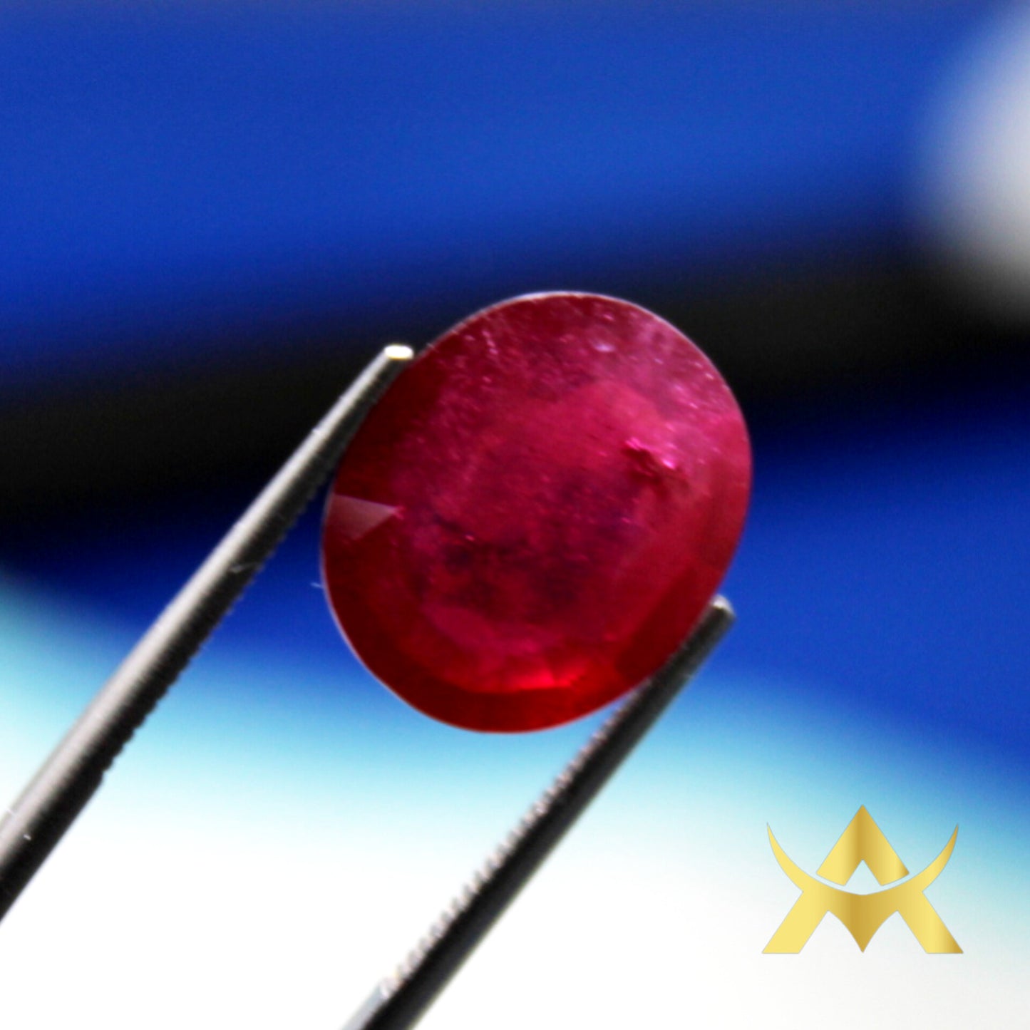 Natural Ruby 6.30 ct. Oval facetted, SI Clarity, perfect for Ring, Pendant or other Juwellery