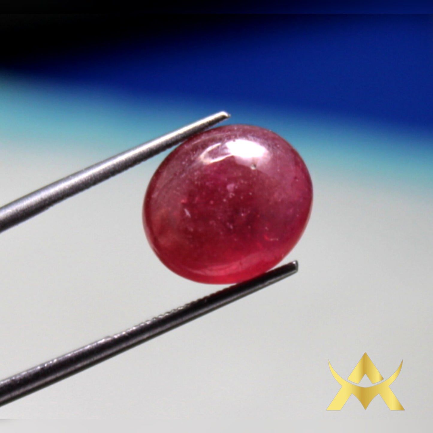 Natural 8.75 ct. Cabochon Ruby with Transparency Transparent and perfect for Ringe or Pendant