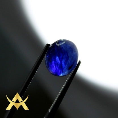 Natural Sapphire 3.57 ct. Translucent and enhanced from Mozambique