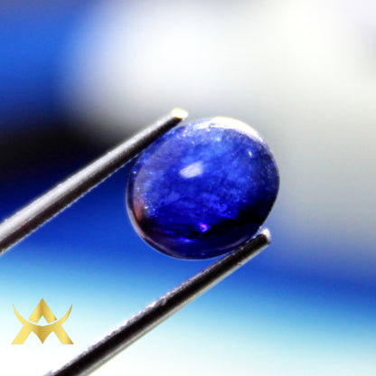 Natural Sapphire 3.57 ct. Translucent and enhanced from Mozambique