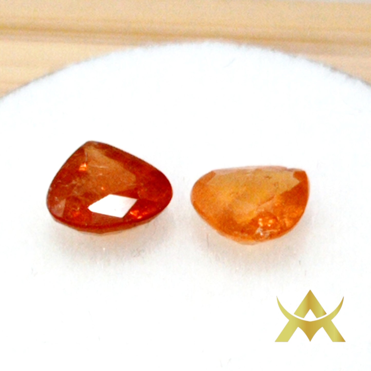 Spessartite Garnet, Not enhanced, SI1 Clarity with Excellent Cut Grade