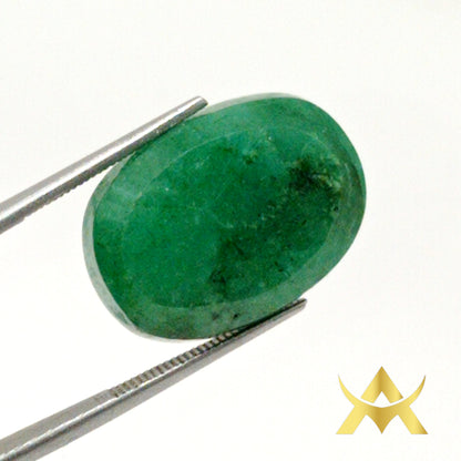 Natural Emerald 19.17 ct. Opaque Quality with Excellent Cut Grade