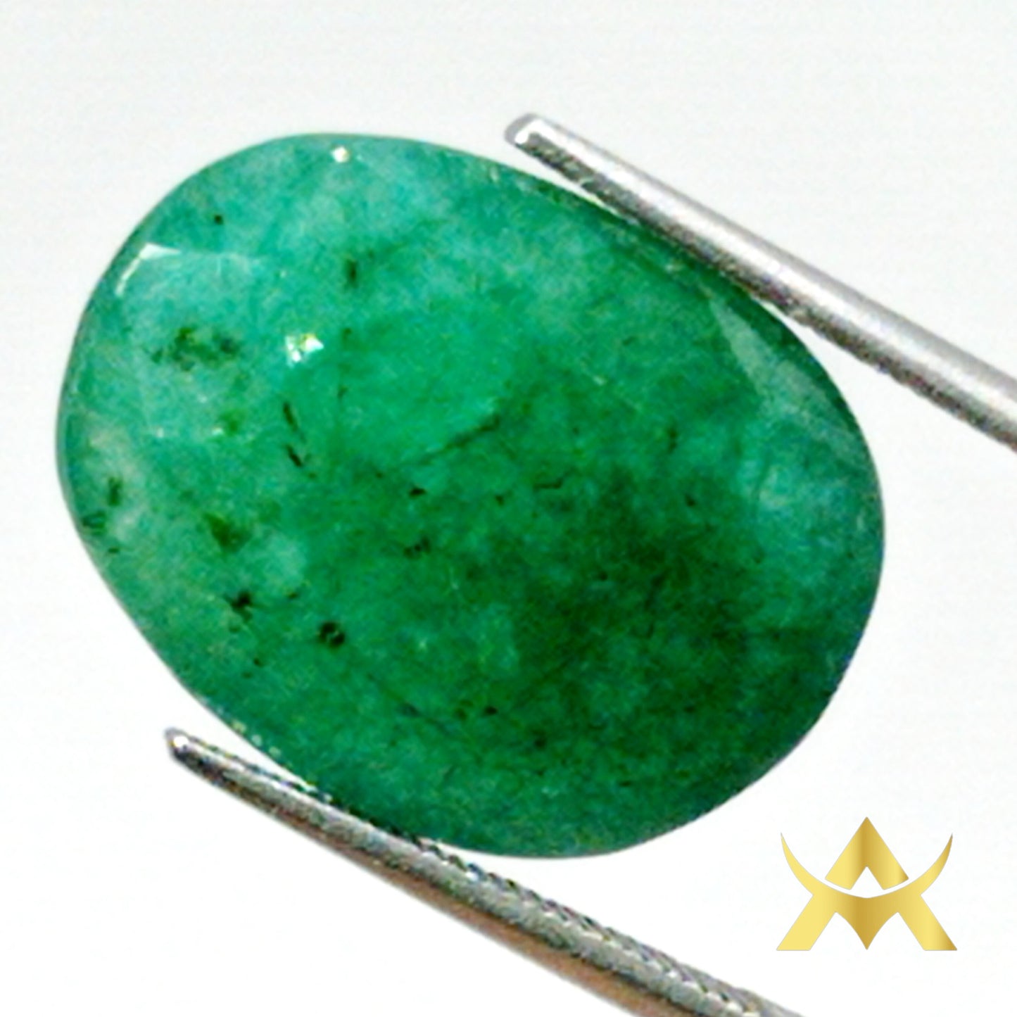 Brazil Emerald 15.44 ct. Opaque with Excellent Cut Grade