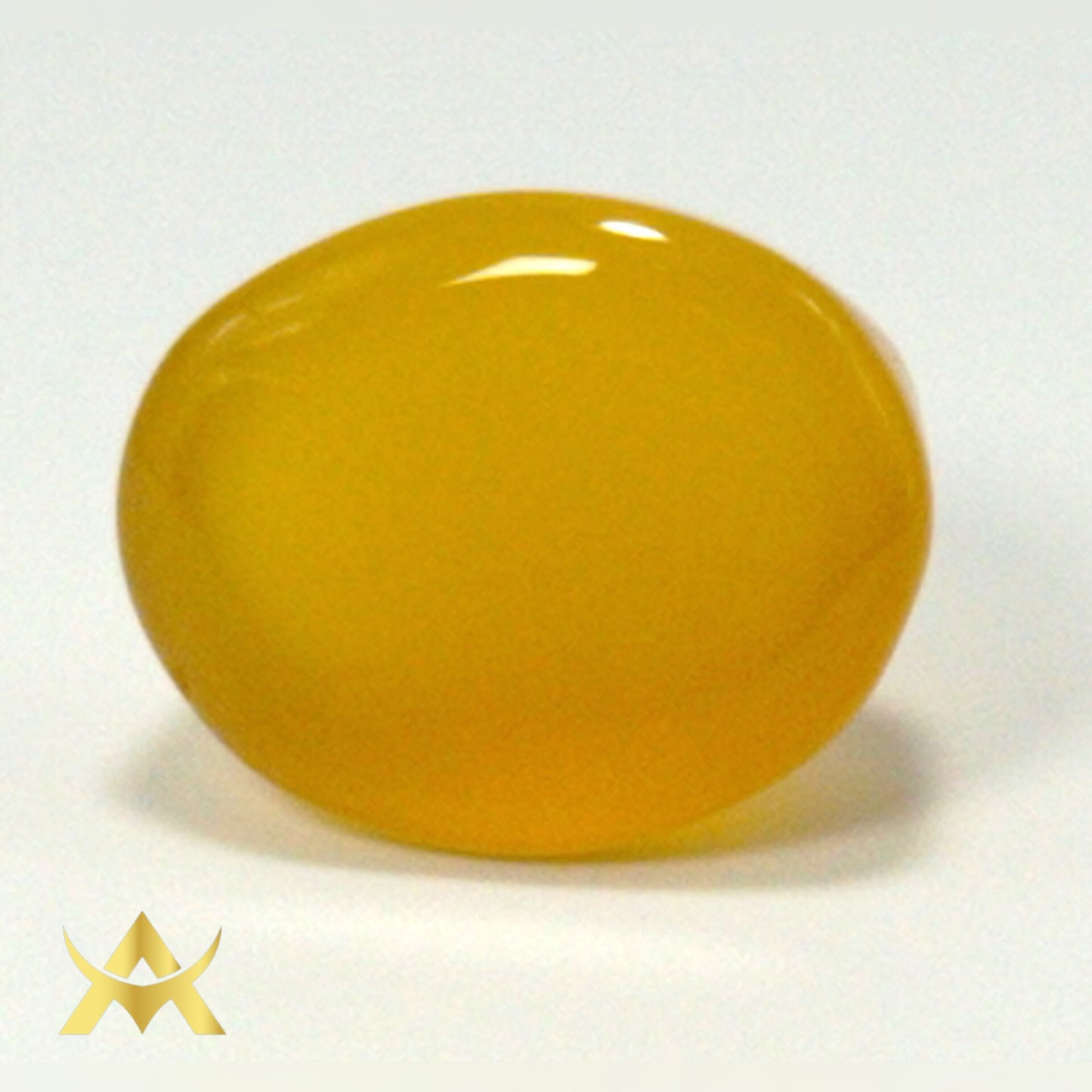 Yellow Agate Not Enhanced, Opaque Clarity with Excellent Cut Grade