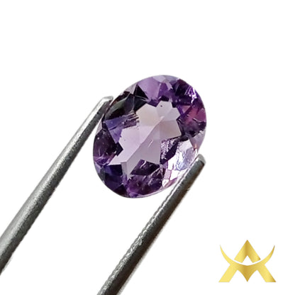 Natural Amethyst 1.54 ct. Transparent, IF Clarity, Not enhanced for Ring or Pendant