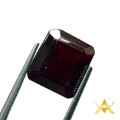 Garnet Almandine 6.49 ct. Not enhanced, SI Clarity and Translucent