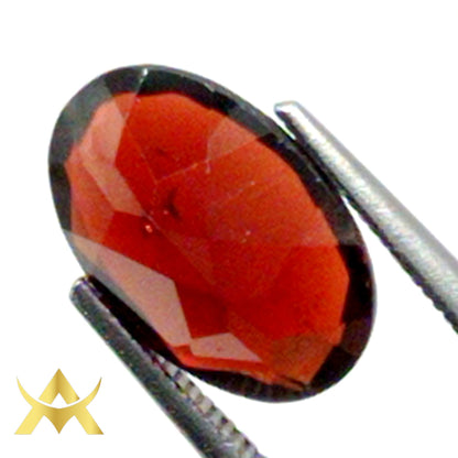 Garnet Almandine 3.87 ct. Transparent and Not Enhanced with Very Good Cut Grade