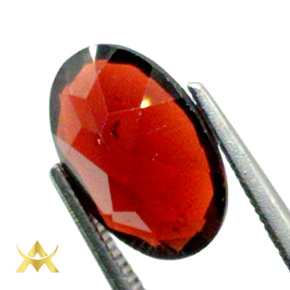 Garnet Almandine 3.87 ct. Transparent and Not Enhanced with Very Good Cut Grade