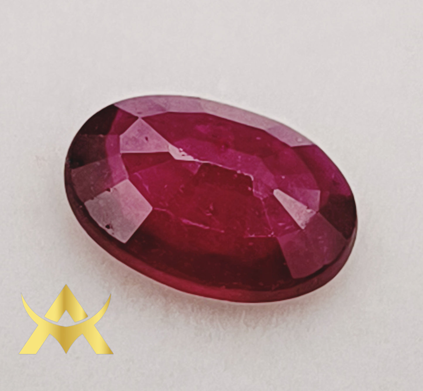 Natural Rub y 1.65 ct. Transparent with Top Red Color