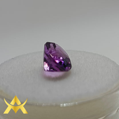 Amethyst, Eye Clean, IF Clarity, Nor Enhanced, Oval Facetted, AAA Quality