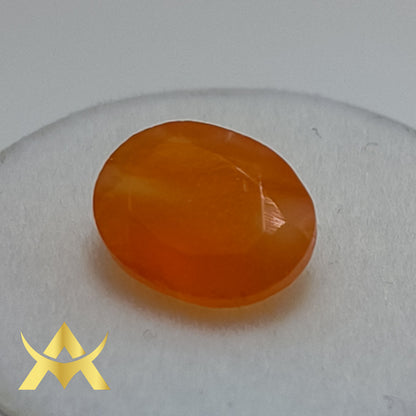 Carnelian 2.63 ct. Translucent, Not Enhanced, SI Clarity