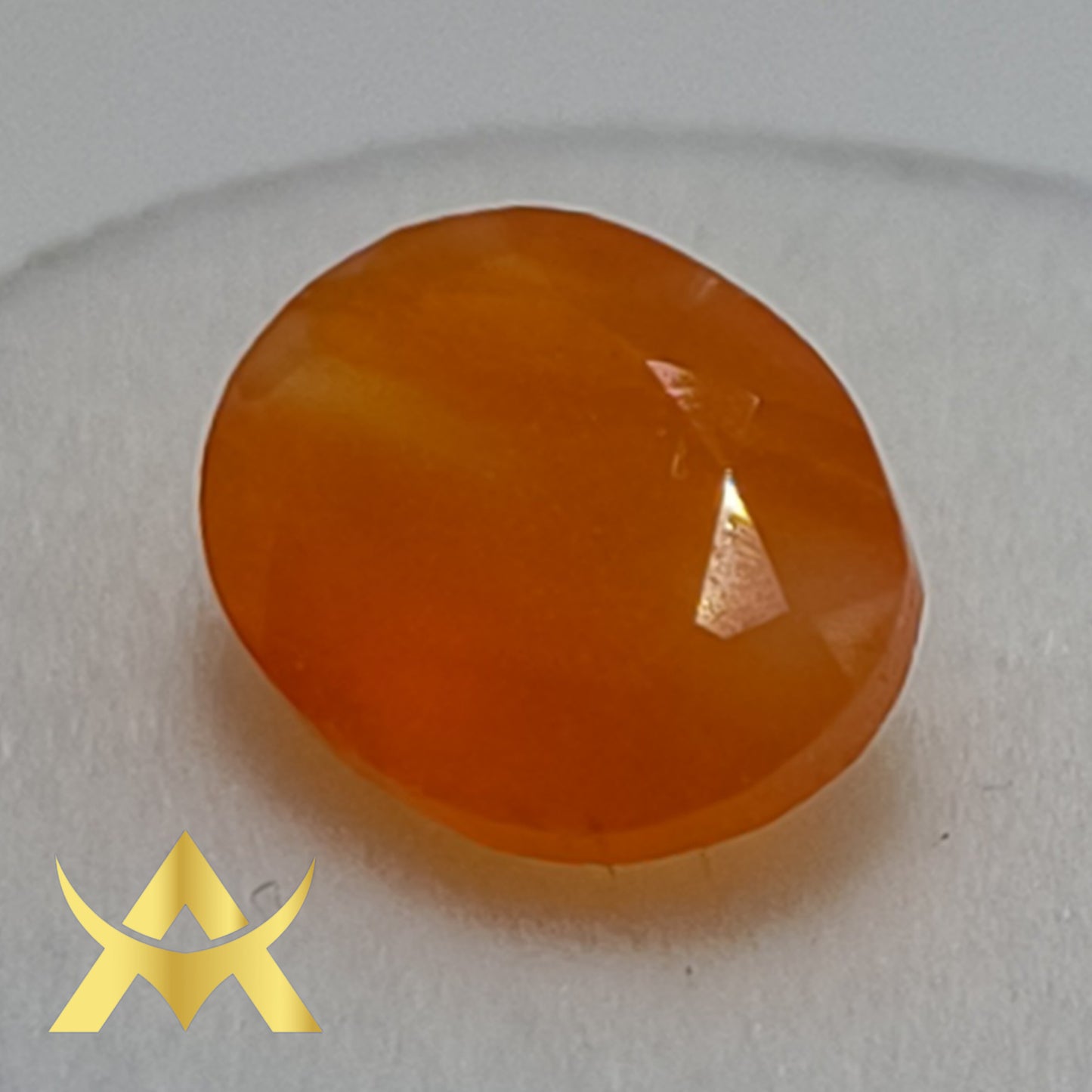 Carnelian 2.63 ct. Translucent, Not Enhanced, SI Clarity