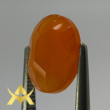 Carnelian 2.63 ct. Translucent, Not Enhanced, SI Clarity