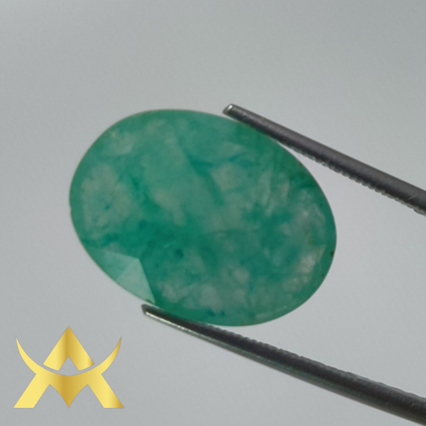 Emerald 10.00 ct. Transparent, Not Enhanced, Cut Grade Excellent