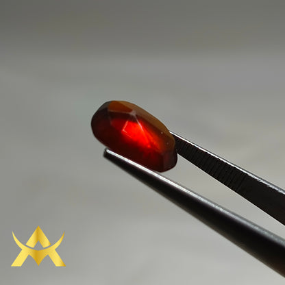 Natural Garnet Almandine 3.21 ct. Translucent, Not Enhanced with Excellent Cut Grade