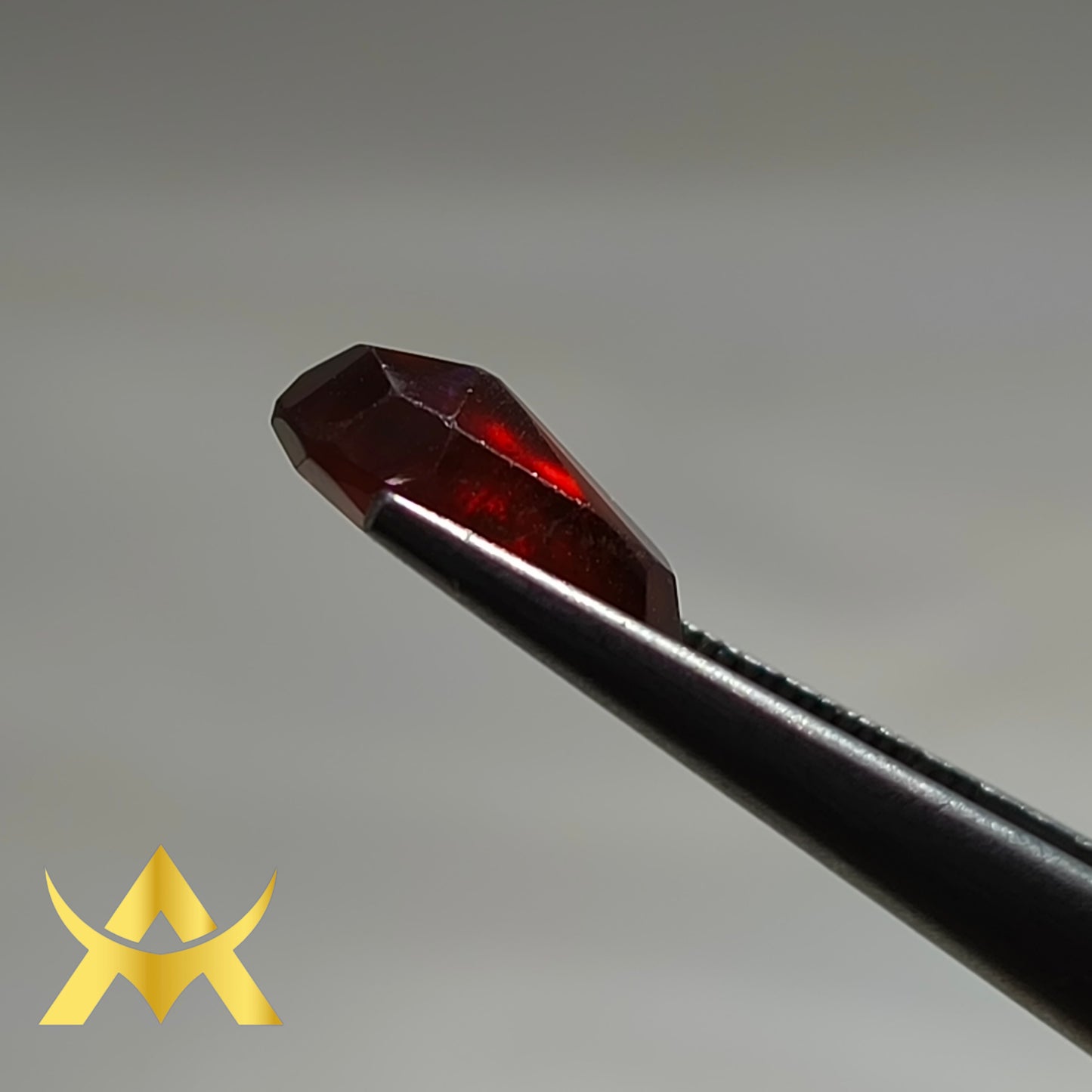 Natural Garnet Almandine 3.21 ct. Translucent, Not Enhanced with Excellent Cut Grade