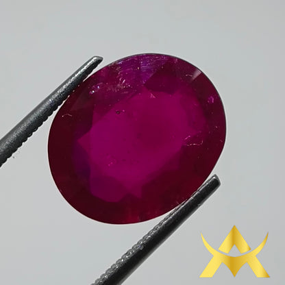 Natural Ruby 6.53 ct. VS1, just heated und Transparent