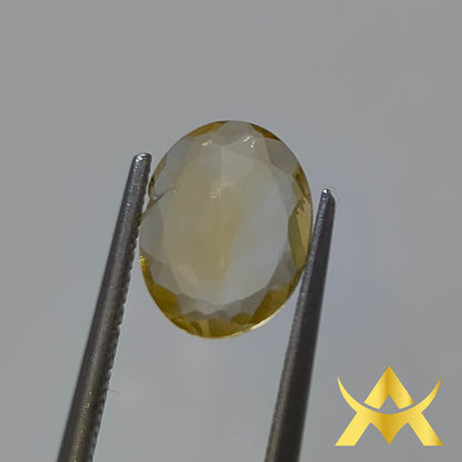 Natural Citrin 1.57 ct. Not Enhanced, IF Clarity and Transparent