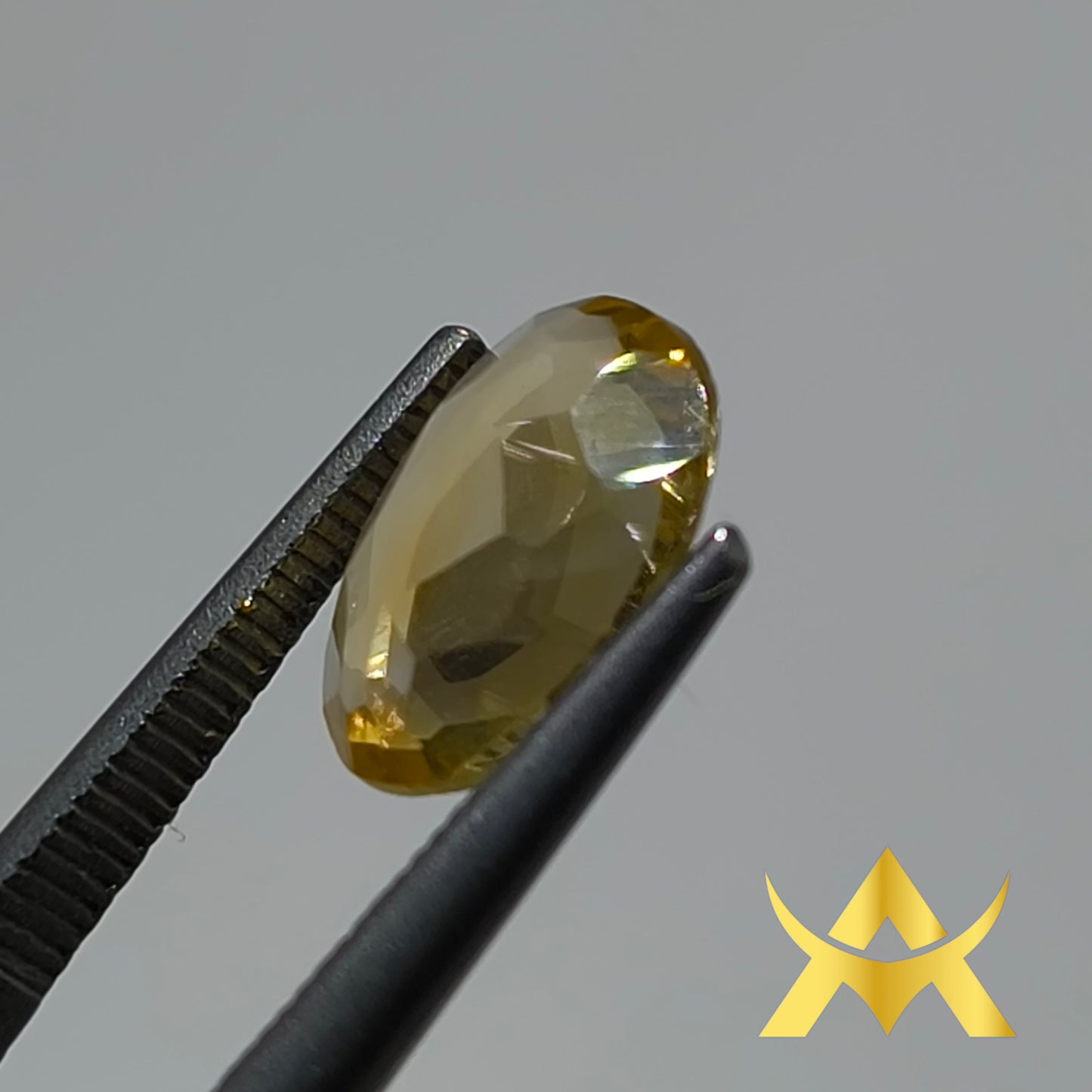 Natural Citrin 1.57 ct. Not Enhanced, IF Clarity and Transparent