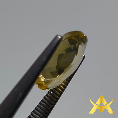 Natural Citrin 1.57 ct. Not Enhanced, IF Clarity and Transparent