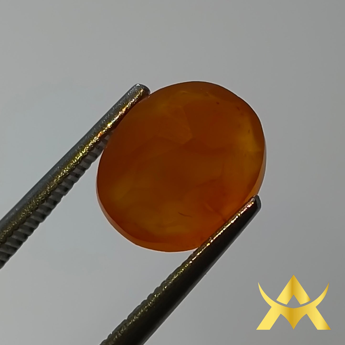 Carnelian 3.24 ct. Translucent, Not Enhanced with SI2 Clarity and Excellent Cut Grade