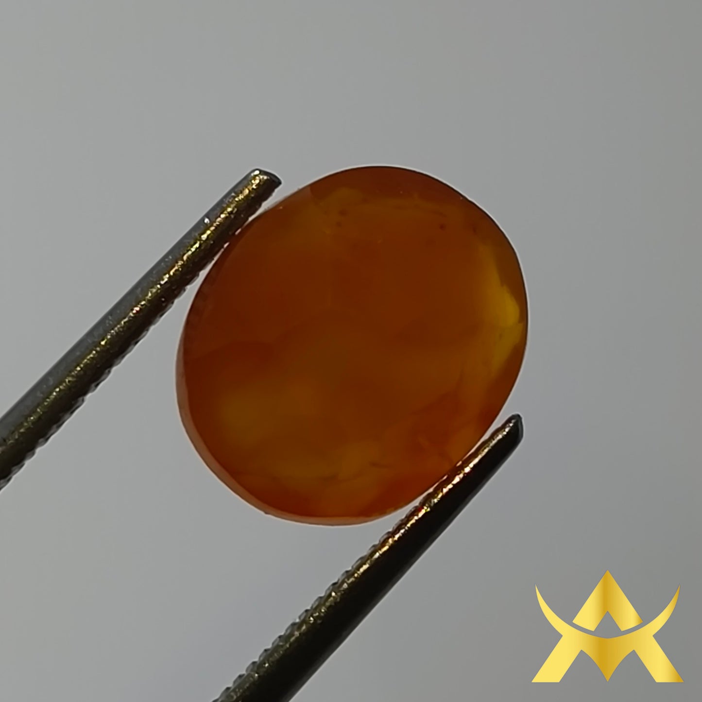 Carnelian 3.24 ct. Translucent, Not Enhanced with SI2 Clarity and Excellent Cut Grade