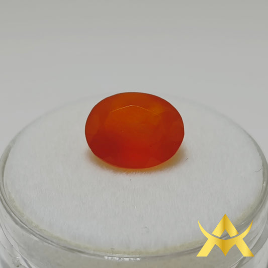 Carnelian 2.53 ct. Translucent, not Enhanced with SI Clarity and very good Quality