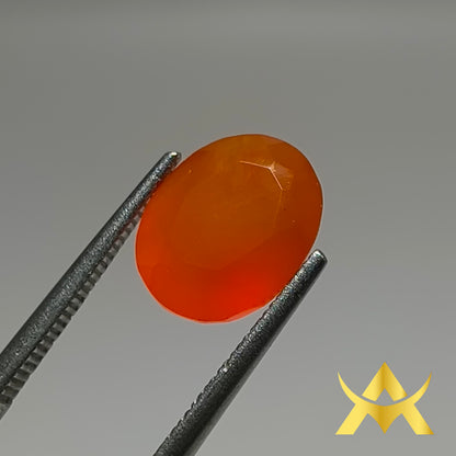 Carnelian 2.53 ct. Translucent, not Enhanced with SI Clarity and very good Quality