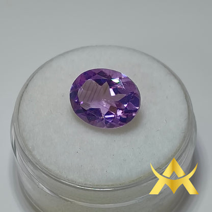 Natural Amethyst 3.01 ct. Not Enhanced, Transparent with IF Clarity