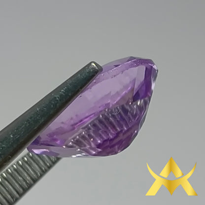 Natural Amethyst 3.01 ct. Not Enhanced, Transparent with IF Clarity