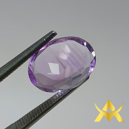 Natural Amethyst 3.01 ct. Not Enhanced, Transparent with IF Clarity