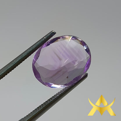 Natural Amethyst 3.01 ct. Not Enhanced, Transparent with IF Clarity