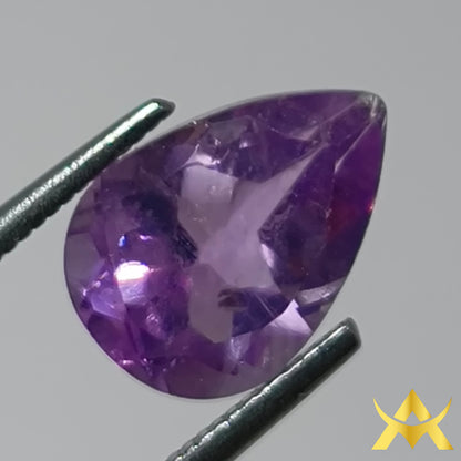 Amethyst 1.85 ct. IF Clarity and Transparent, Not Enhanced with Excellent Cut Grad