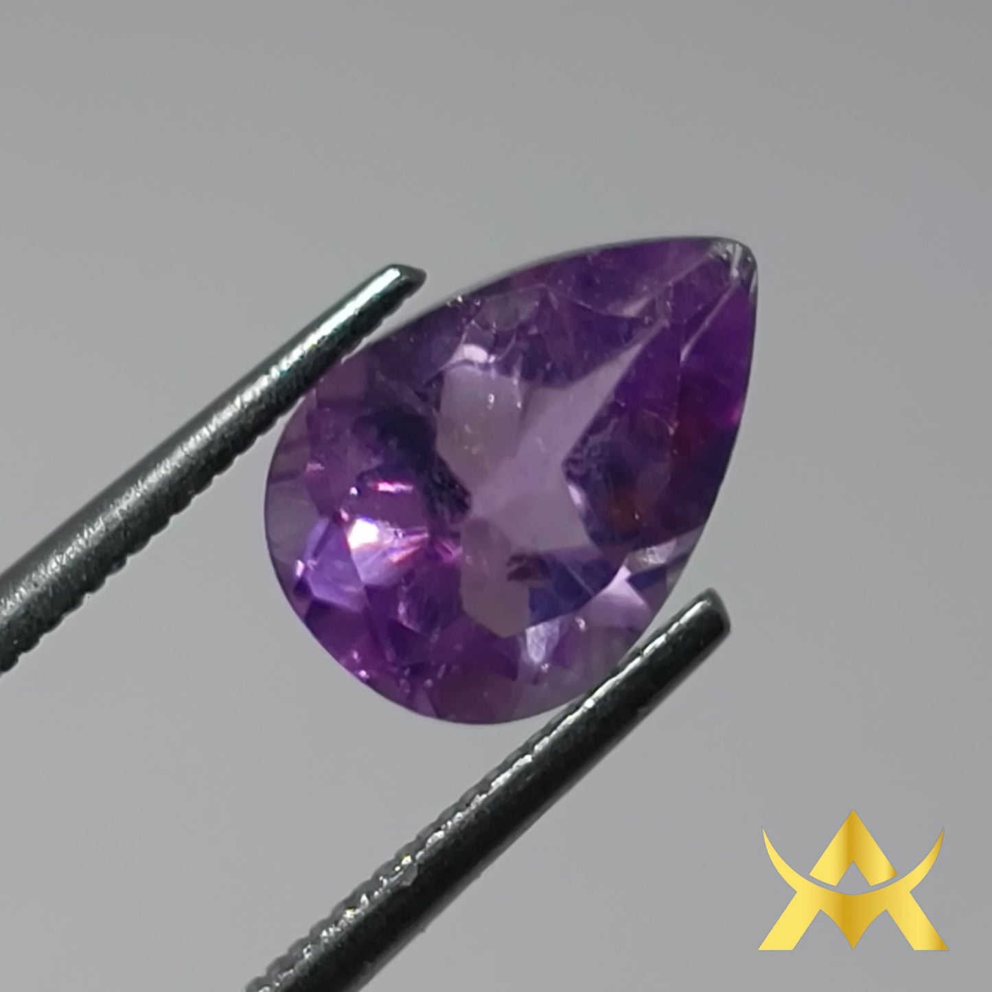 Amethyst 1.85 ct. IF Clarity and Transparent, Not Enhanced with Excellent Cut Grad