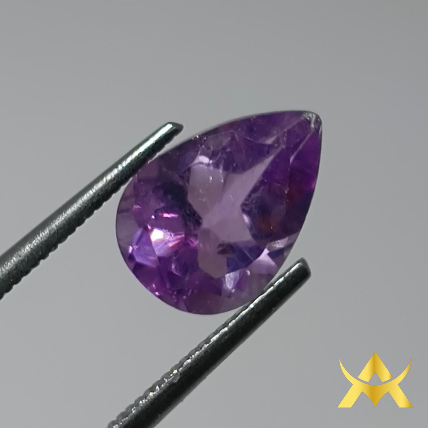 Amethyst 1.85 ct. IF Clarity and Transparent, Not Enhanced with Excellent Cut Grad