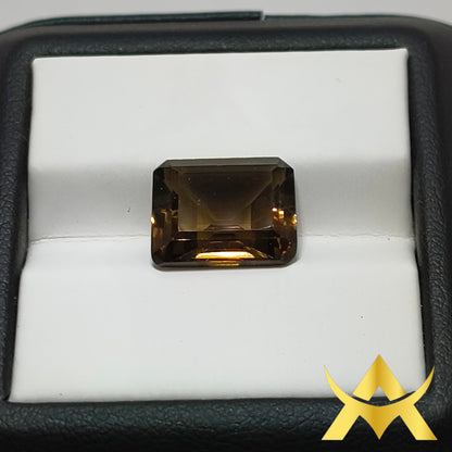 Smoky Topaz 5.10 ct. Transparent Transparency and IF Clarity, Not enhanced with very Good Quality