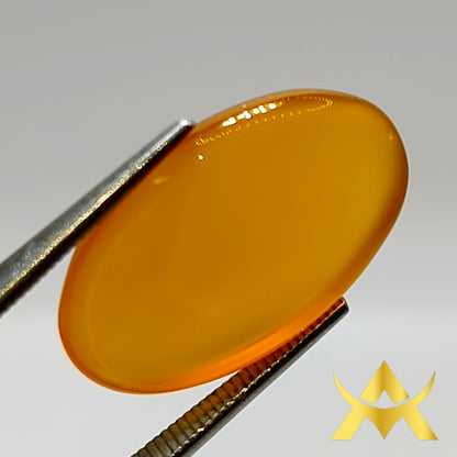 Yellow Agate 9.20 ct. Translucent, Not Enhanced with SI1 Clarity and very good Quality