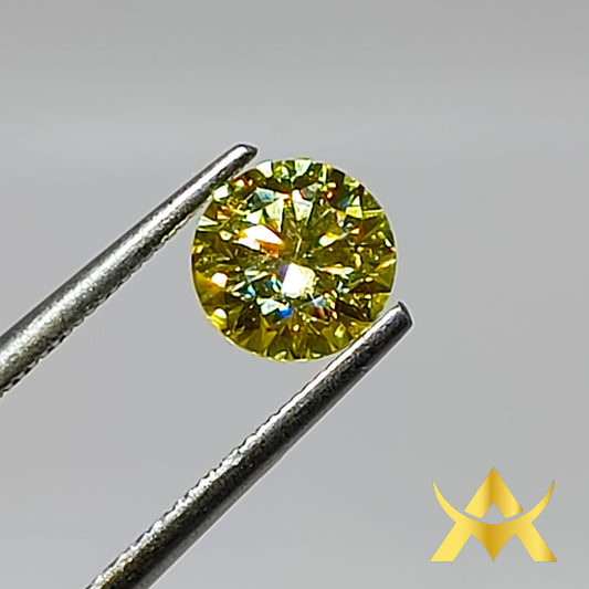 Moissanite 1.00 ct. VVS1 Clarity, Not Enhanced with Transparent Transparency and Certificate